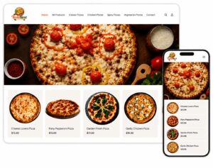 Projects tastenet pizza e commerce web application